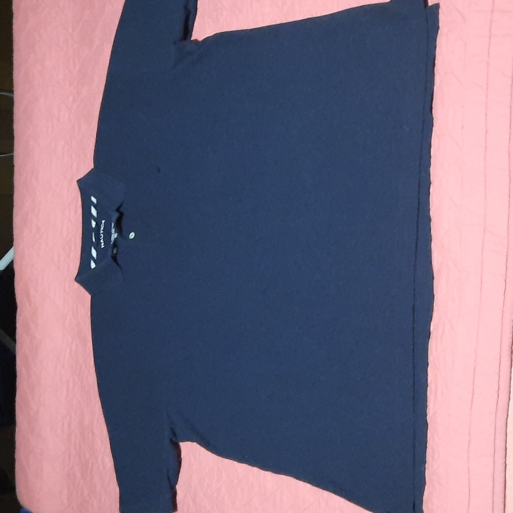 Men's Nautica navy blue polo. Sz. XXL.